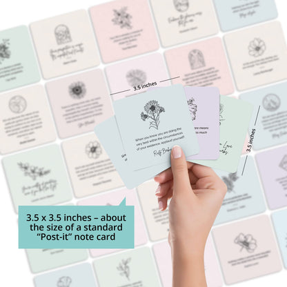 Dessie 60 You Are Important Encouragement Motivational Quote Cards. Inspirational Positive Affirmations. Post-It Note Size Cards with Envelopes and Sealing Stickers. Appreciation Cards. Thoughtful