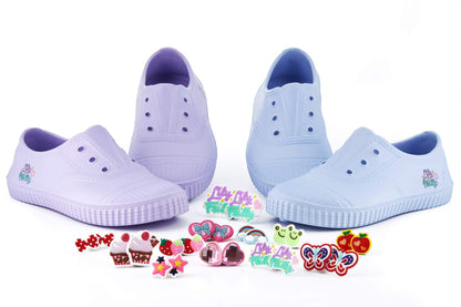 Lily Frilly Rubber Kovers Light Blue