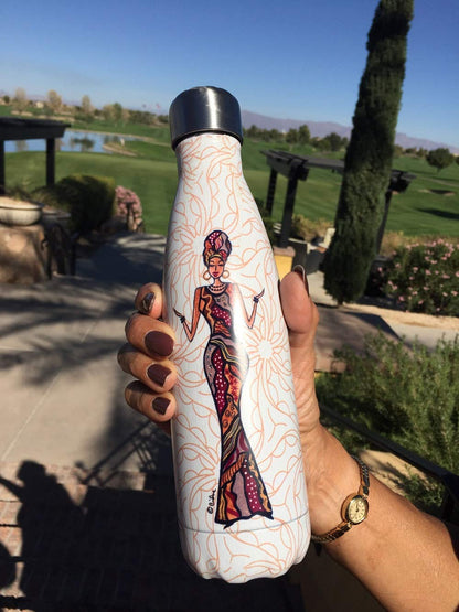 Shades of Color Stainless Steel Bottle, Beautifully Blessed, 10 x 10.5 inches (SSB141)