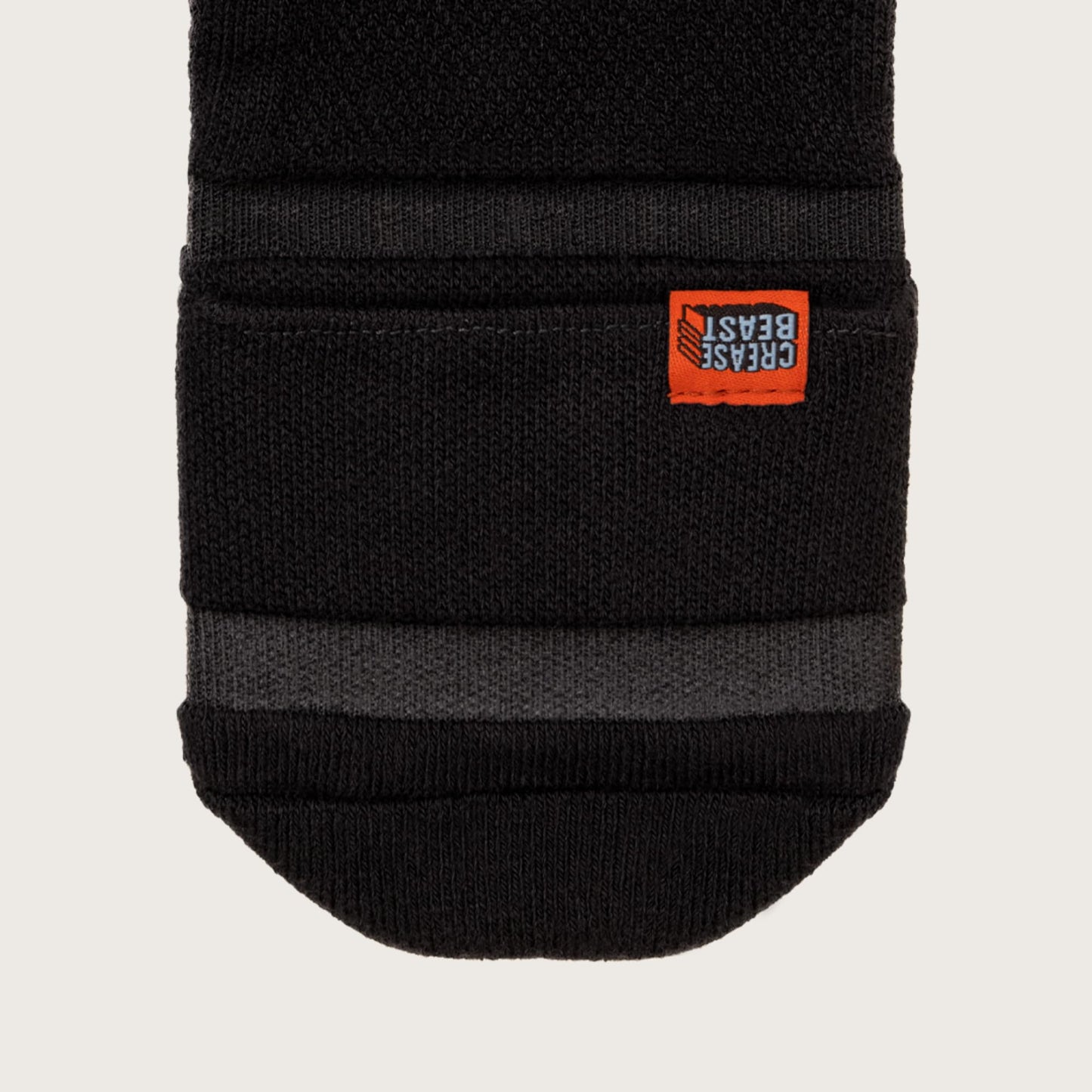 Socks with Built-In Seamless Pocket for Crease Protector inserts, Extra Cushioned Heel. Memory Foam Inserts Not Included.