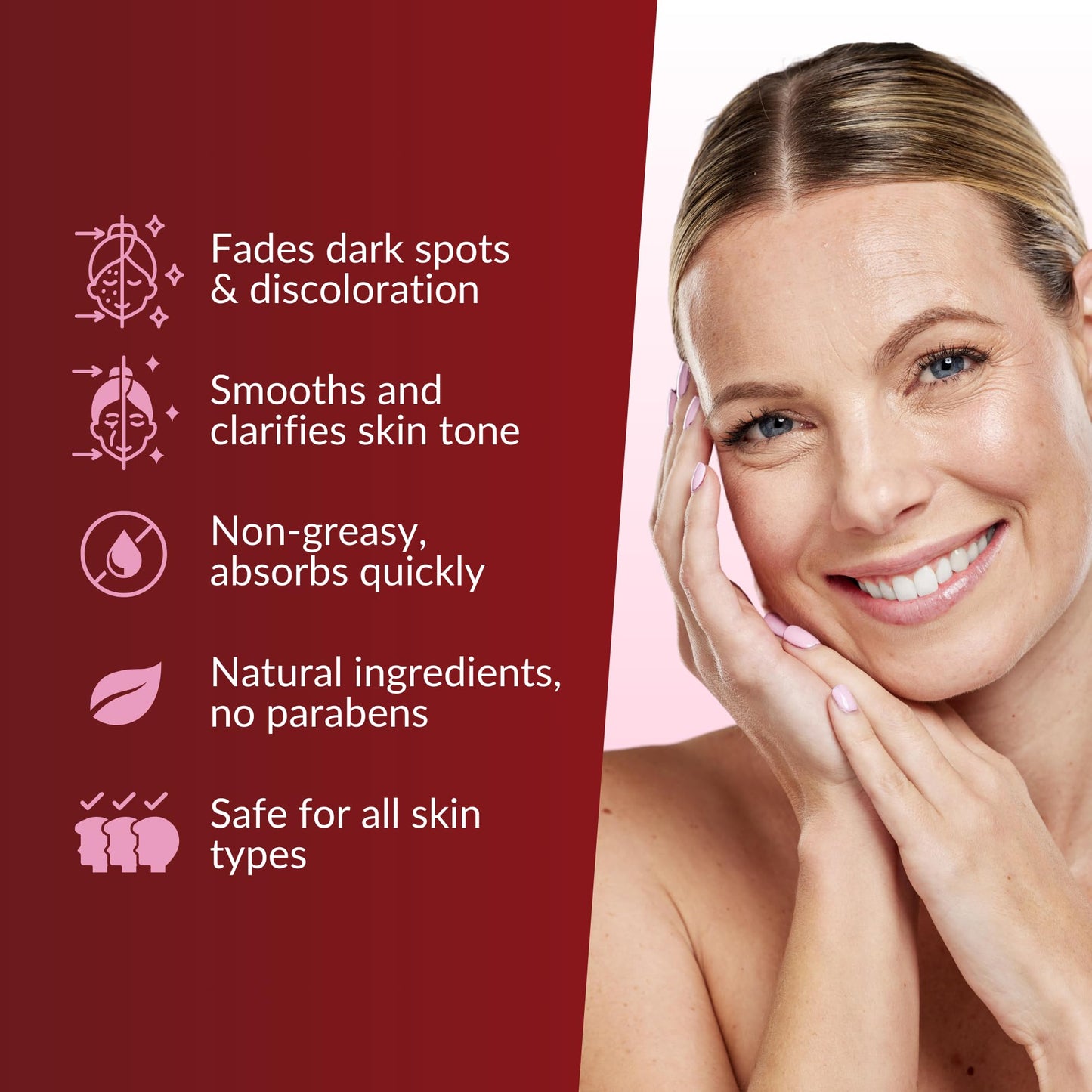 Nasola Dark Spot Corrector Cream Remover for Face, Body - Natural Skincare for Underarms, Elbows & Privates- the Ultimate Solution for Bright, Beautiful Skin infused Kojic Acid & Mulberry 1.85 Fl Oz