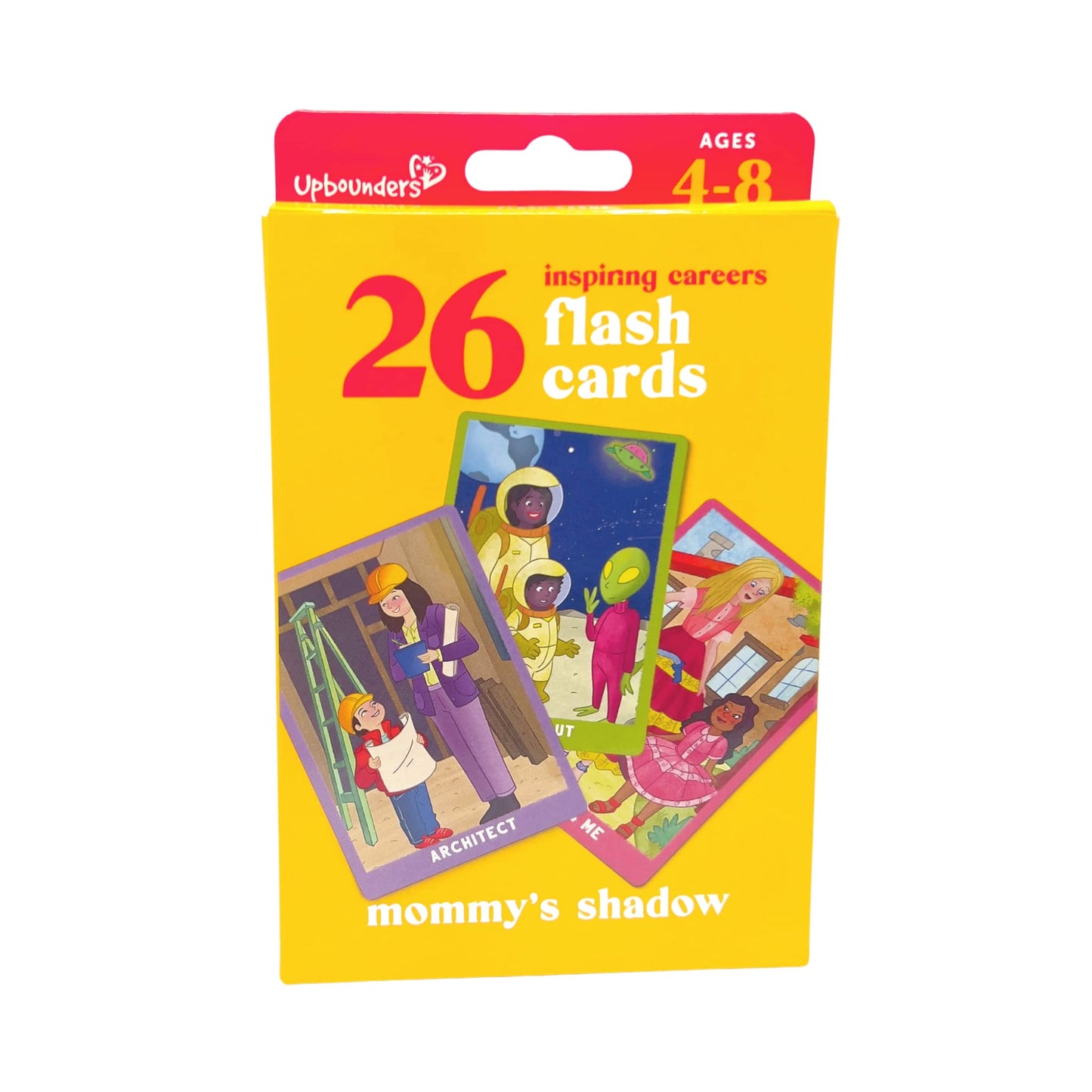 Upbounders Mommy's Shadow Inspiring Professions Flashcards, Multicolor