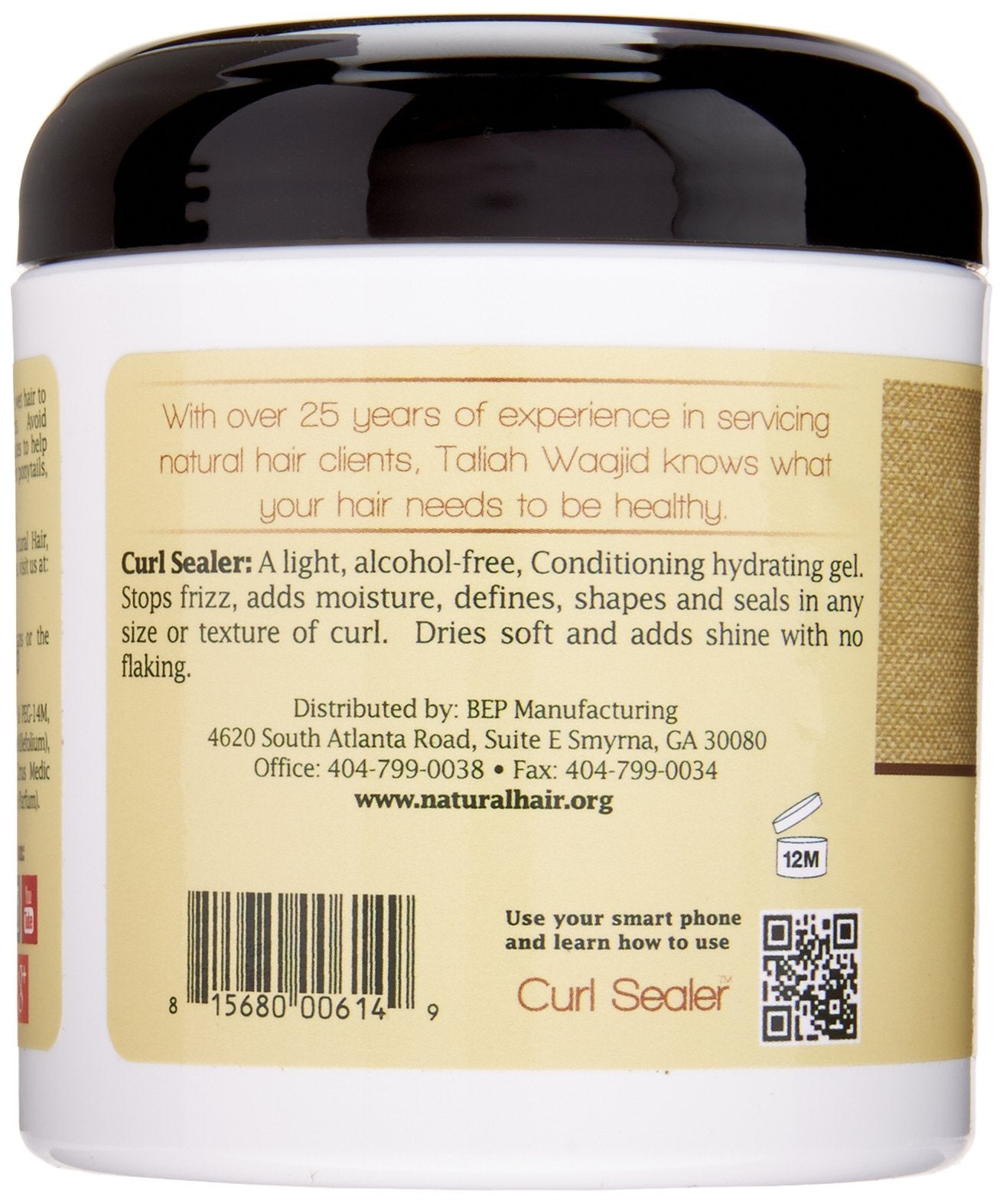 Taliah Waajid Curls, Waves and Naturals Curl Sealer, 6 Ounce