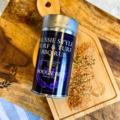 Aussie Style Surf & Turf BBQ Seasoning | Gourmet Seasoning | Artisan Spice Blend | All Natural | Non GMO | Made in USA | Small Batch | Bougie BBQ | Gustus Vitae | #868
