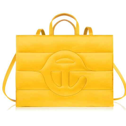 TELFAR Large Puff Shopper - Yellow