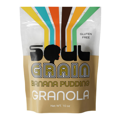 Soul Grain Banana Pudding Granola, Gluten Free, 10 oz