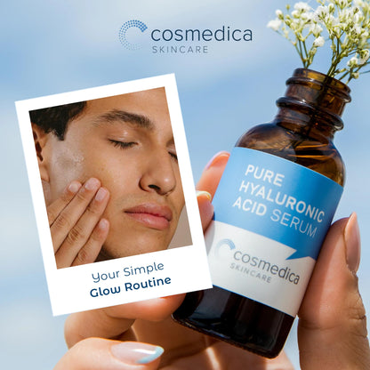 Hyaluronic Acid Serum for Skin 100% Pure-Anti-Aging Serum - Intense Hydration + Moisture, Non-greasy, Paraben-free Hyaluronic Acid for Your Face 8 oz