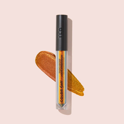 The Lip Bar Color Shift Duo Chrome Liquid Eyeshadow, for a Multi-Dimensional look with a Metallic Finish, Eclipse, 0.05 fl oz