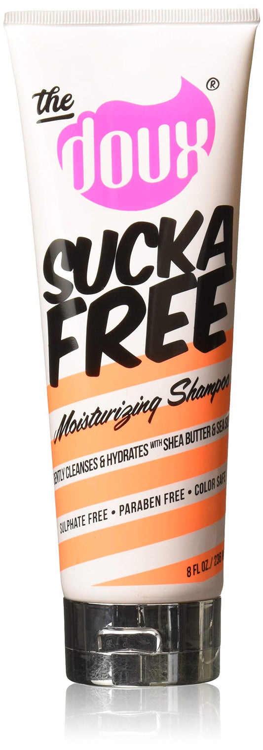 The Doux SUCKA FREE Moisturizing Shampoo - With Shea Butter - Shampoo For Color Treated Hair - Cleanse and Hydrate Hair