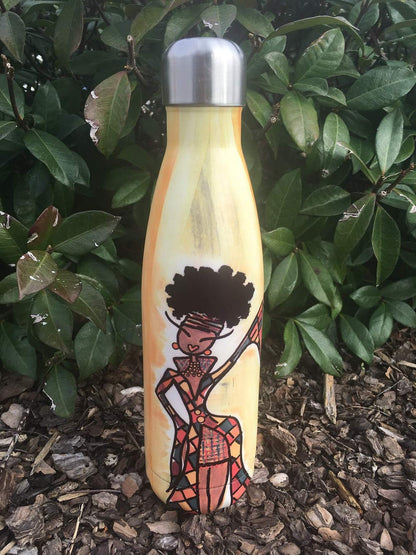 Shades of Color Stainless Steel Bottle, Wake Pray and Sip All Day, 10 x 10.5 inches (SSB150), Multicolor, 17 fl oz