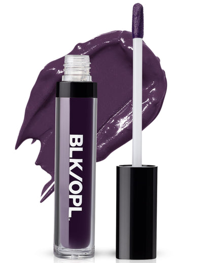 Black Opal BLK/OPL COLORSPLURGE Liquid Matte Lipstick, Raisin Crush — long-lasting, enriched with Vitamins C & E, paraben-free, cruelty-free