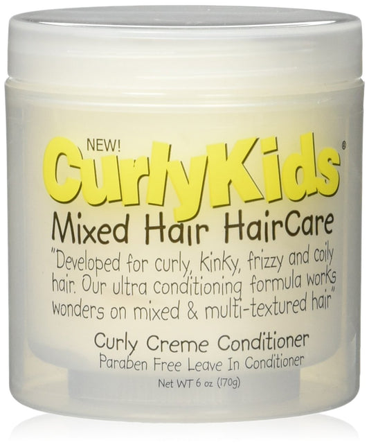 Curly Kids Curlykids Curly Creme Conditioner, 6 Oz