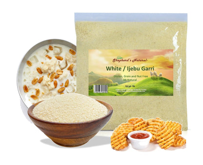 Ijebu Garri/Gari 5 lb / 80 oz bag by HATF's Shepherd's Natural, 100% All Natural