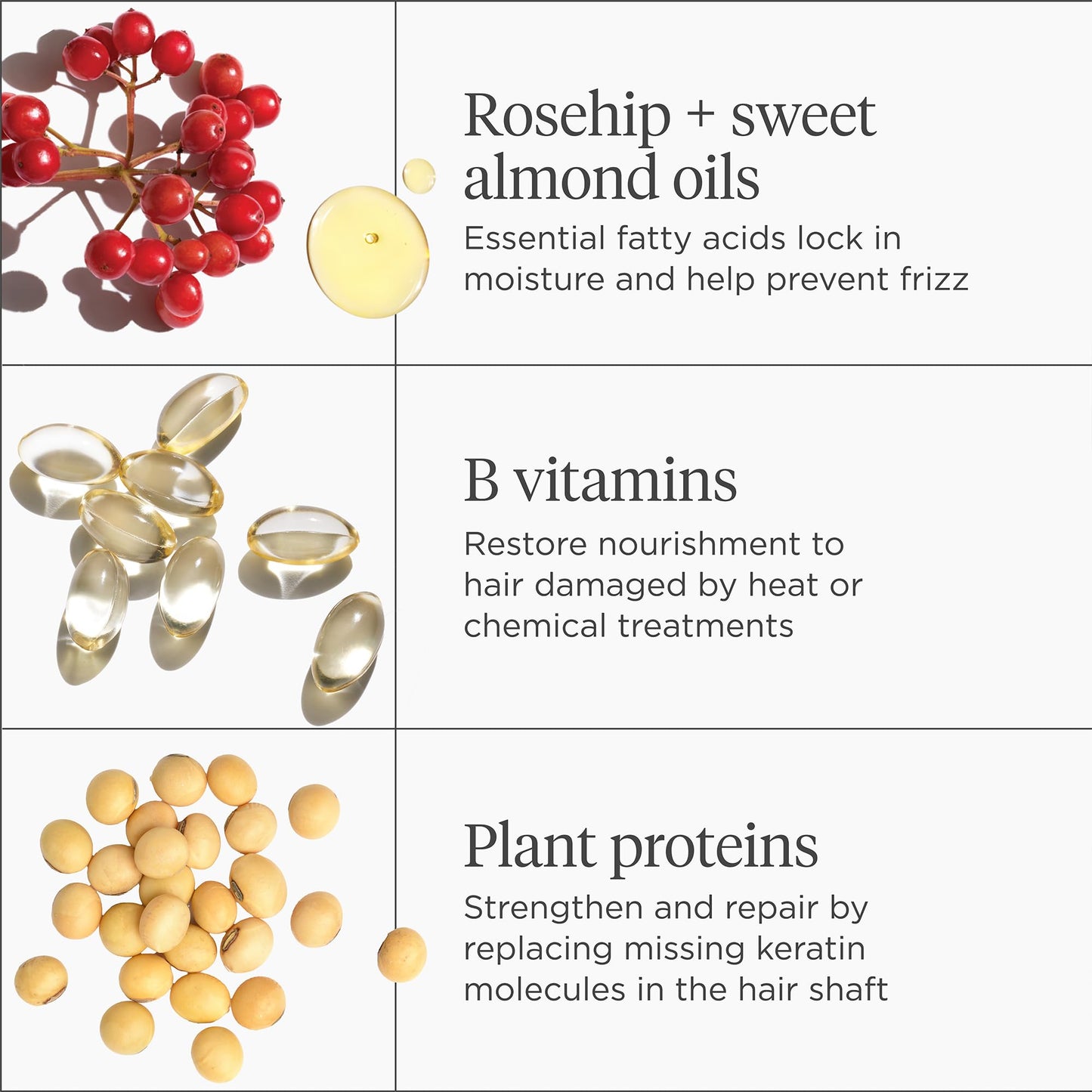 Don't Despair, Repair! Hair Repair Reset Minis Kit, Repairs Dry, Damaged or Color Treated Hair, Vegan, Phalate & Paraben-Free, Travel Kit