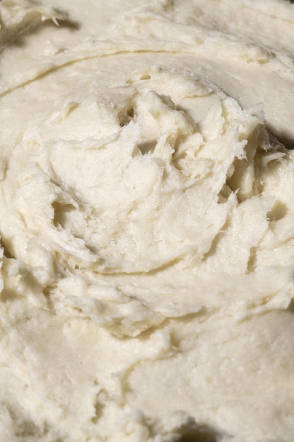 Shea Radiance P.U.R.E. Whipped Shea Butter with Colloidal Oatmeal - Whipped Body Butter Blended with Skin Soothing Oatmeal & Moisturizing Rice Bran Oil | Unscented (5 oz)