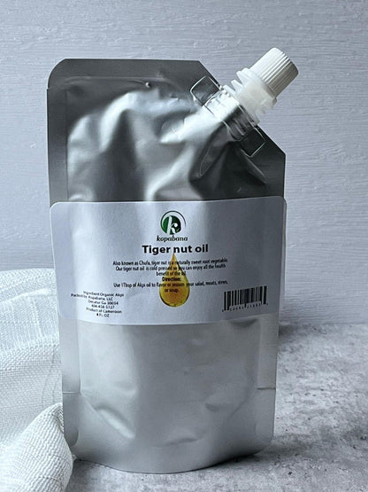 KOPABANA Tiger Nuts Oil |Cold Press Chufa Oil | Yellow nutsedge Oil | Cyperus esculentus Oil 4oz