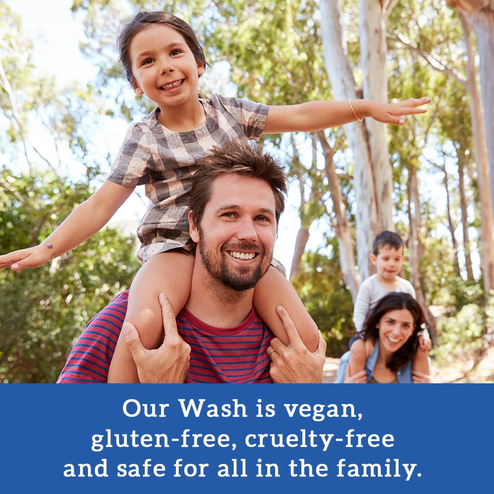 FRAGFRE Moisturizing Body Wash 16 oz: Gentle Body and Facial Cleanser - Sulfate-Free and Fragrance-Free - Suitable for Normal, Oily, Dry, and Sensitive Skin Types - Vegan, Gluten-Free, and Cruelty-Free - Unscented and Hypoallergenic (1 Pack 16 oz)