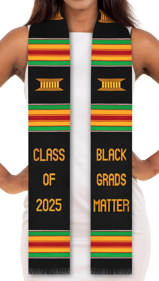 ADVANSYNC Black Grads Matter 2025 Kente Stole (BGM 2025)