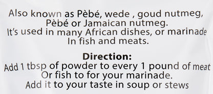 KOPABANA Calabash Nutmeg Powder 4OZ