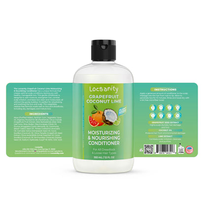 Locsanity Grapefruit Coconut Lime Compete Loccare Bundle - Locs Sisterlock Dreadlocks Microlocks Dreads