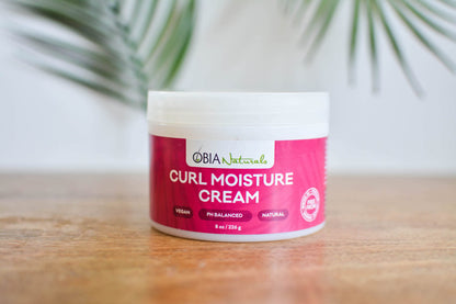 OBIA Naturals Curl Moisture Cream, Light-Weight Leave-In Conditioner, 8oz