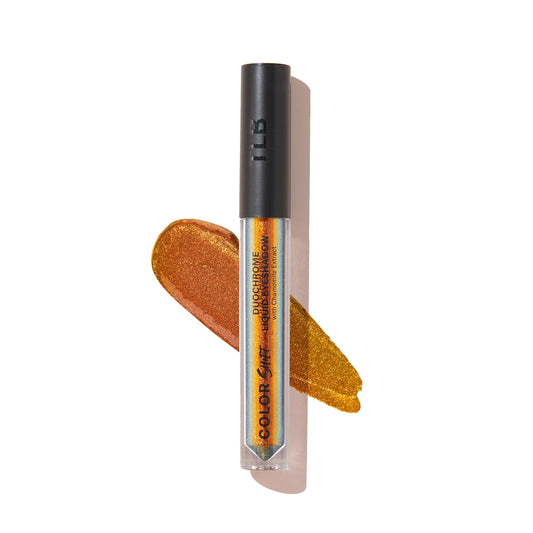 The Lip Bar Color Shift Duo Chrome Liquid Eyeshadow, for a Multi-Dimensional look with a Metallic Finish, Eclipse, 0.05 fl oz