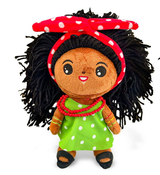 Locsanity Mascot Ali and Al Plush Dreadlock Dolls (Ali)
