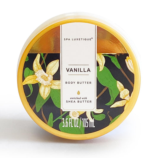 Princess Belle Vanilla Body Butter, Body Butter for Dry Skin, Shea Butter Body Lotion, Vanilla Scented Body Care for Deep Moisturizing and Softening