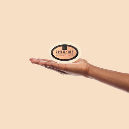 BlackTravelBox Solid Co-Wash Bar With Sunflower And Calendula To Refresh And Restore Hair Texture In-Between Shampoo Days, Easy 2-In-1 For Waves, Curls, And Coils, TSA Friendly - 2.6 Oz