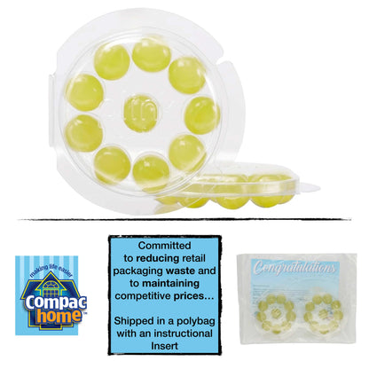 COMPAC HOME Plink Garbage Disposal Cleaner & Deodorizer Infuses and Freshens Your Entire Kitchen Waste Disposal Cleaner Simply Fresh Scent, Value Pack 20 Count