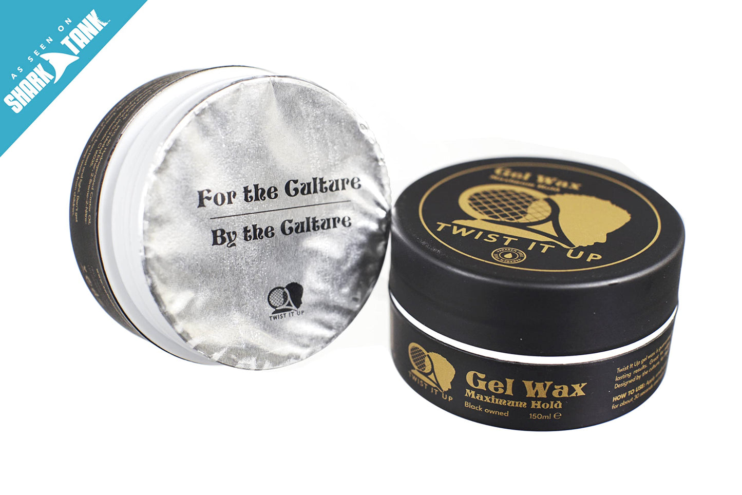 Twist It Up Hair Gel Wax - For Dreadlocks, Braids, Edges, Curls, and Waves