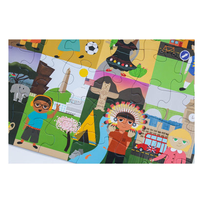 Kids for Culture: Kids of The World: Jumbo Puzzle - 48 Pieces