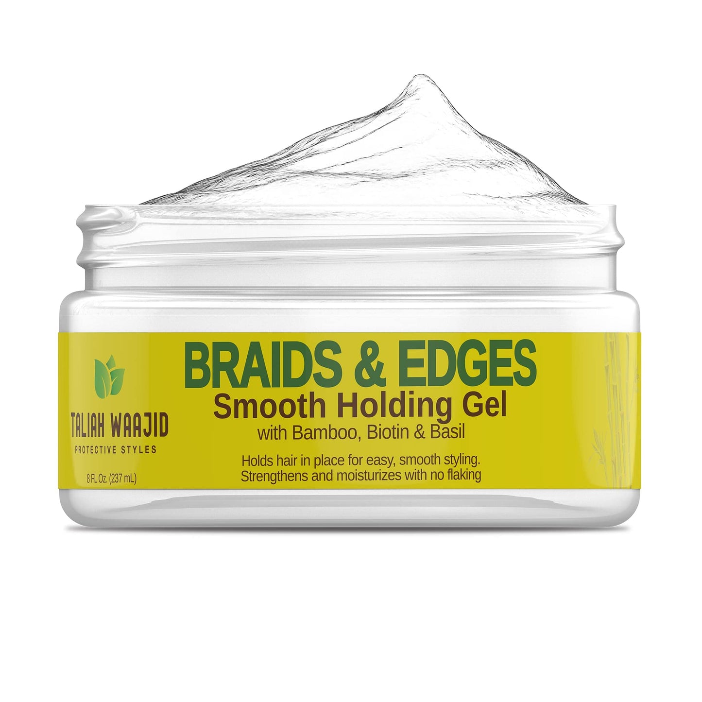 Taliah Waajid Protective Styles Braids & Edges Smooth Holding Gel | Extreme Hold, Smooths & Tames Frizz | No Flaking or Drying 8oz