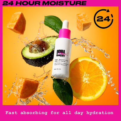 UOMA Beauty Vitamin C Serum for Face with Hyaluronic Acid + Niacinamide + Vitamin E, 30ml