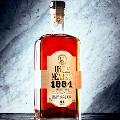 Uncle Nearest 1884 Small Batch Whiskey, 93 Proof, 750 Ml Not Applicable, 93.00 Proof, 750 Ltr