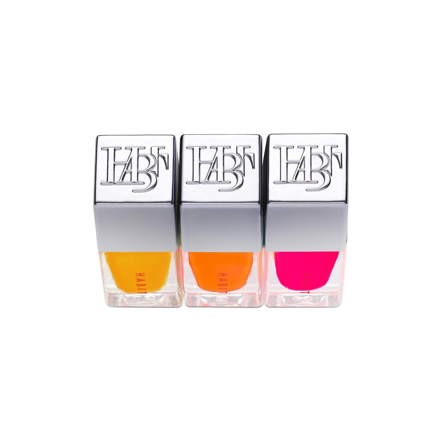 Habit Cosmetics | Vegan, Toxin-Free & Sustainably Packaged Mini Nail Polish Trio - Baby Trio - 0.3 oz (Bahama Mami)