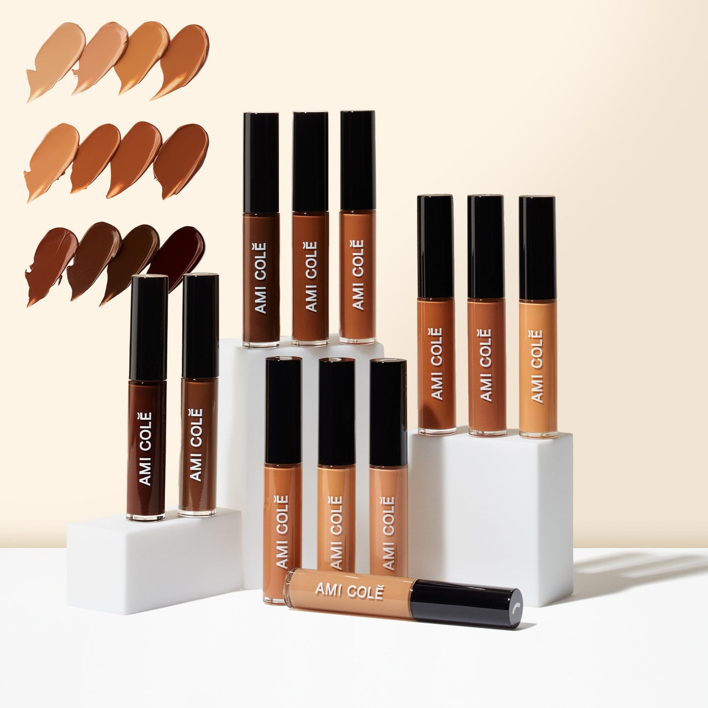 Ami Colé Skin-Enhancing Concealer (Rich 2.5), full coverage, under eye, dark circles, makeup, natural, liquid concealer, lightweight, oil-free