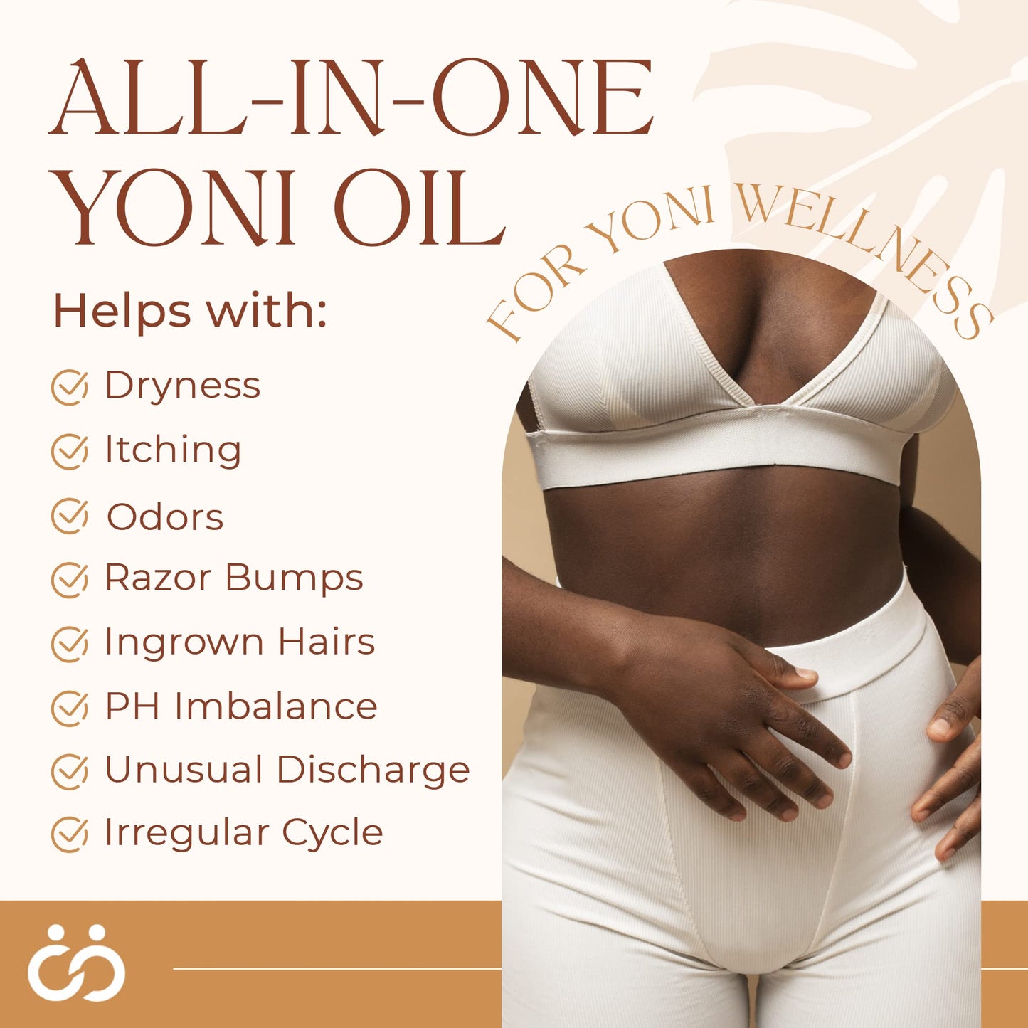 USA Made Yoni Oil, Restores pH Balance, Relieves Drynesss Mint Fresh Feminine Care Oil, Reduces Odor, All Natural, Herbal Yoni Blend Tea Tree, Mint, Lemongrass, Jasmine & Chamomile