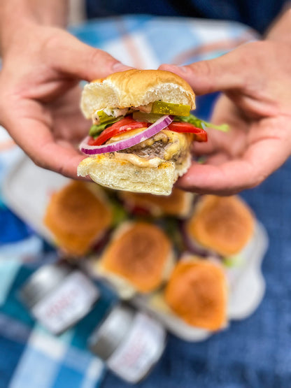 Everything But The Burger Seasoning | Gourmet Spice Blend | Non GMO, All Natural | Handmade in Small Batches in USA | Artisanal Seasoning Mix | Magnetic Tin | GLP-1 Friendly | Sustainably Sourced Rub | Ultra Premium | Gustus Vitae | #842