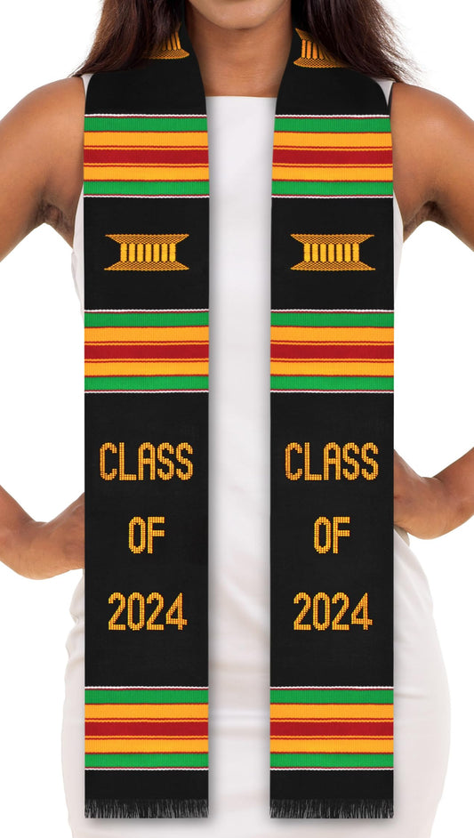 ADVANSYNC Class of 2024 Graduation Kente Stole (Class of 2024)