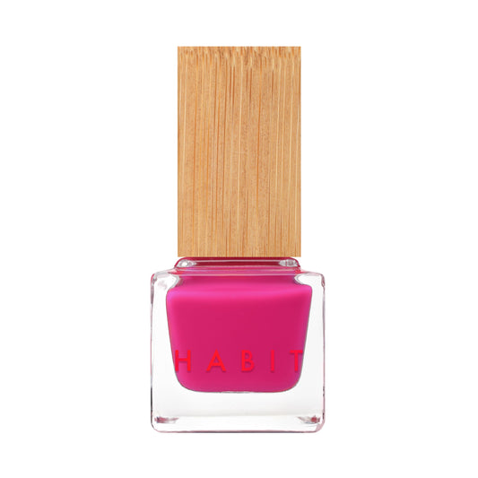 Habit Cosmetics | Vegan, Toxin-Free & Sustainably Packaged Nail Polish - Pink - 0.3oz (Forbidden Fruit)