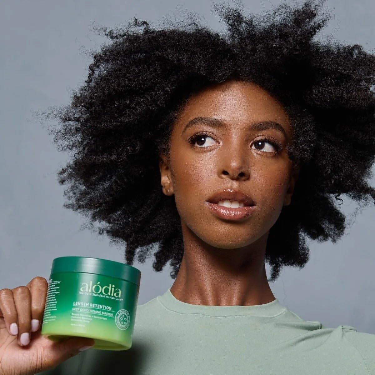 ALODIA Deep Conditioning Masque, 12 oz - Nourish & Hydrate with Avocado Oil & Peppermint Oil - Deep Conditioner for Curly Hair - Hair Mask for Scalp & Hair Health