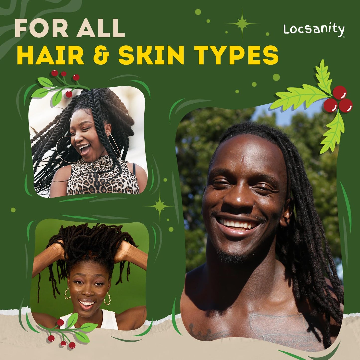 Locsanity Pure Rosewater Hair and Facial Daily Moisturizing/Refreshing Spray