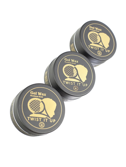 Twist It Up Hair Gel Wax - For Dreadlocks, Braids, Edges, Curls, and Waves