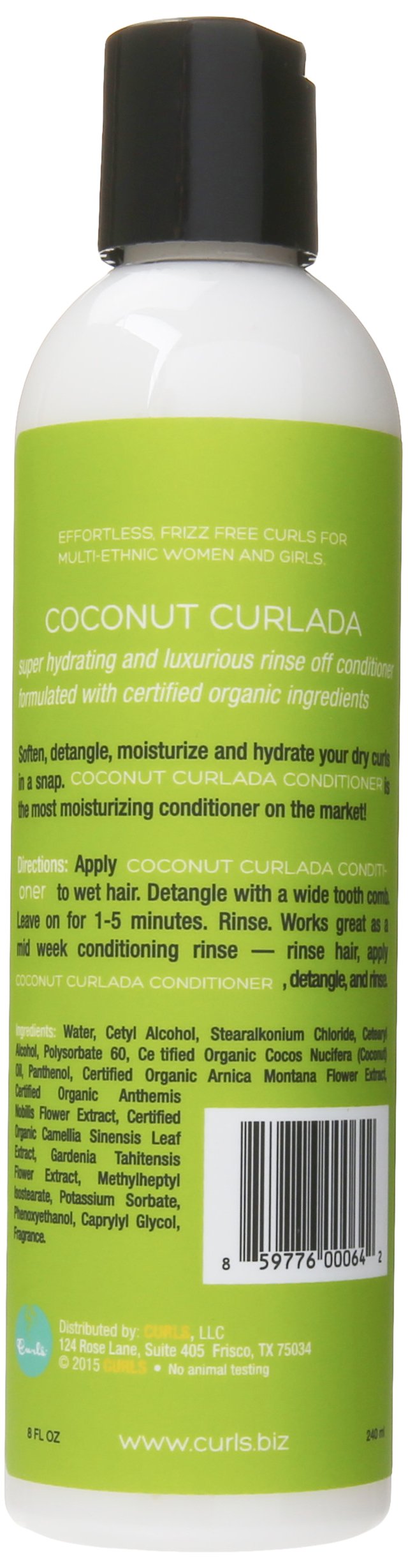 Curls Coconut CURLada Conditioner 8oz