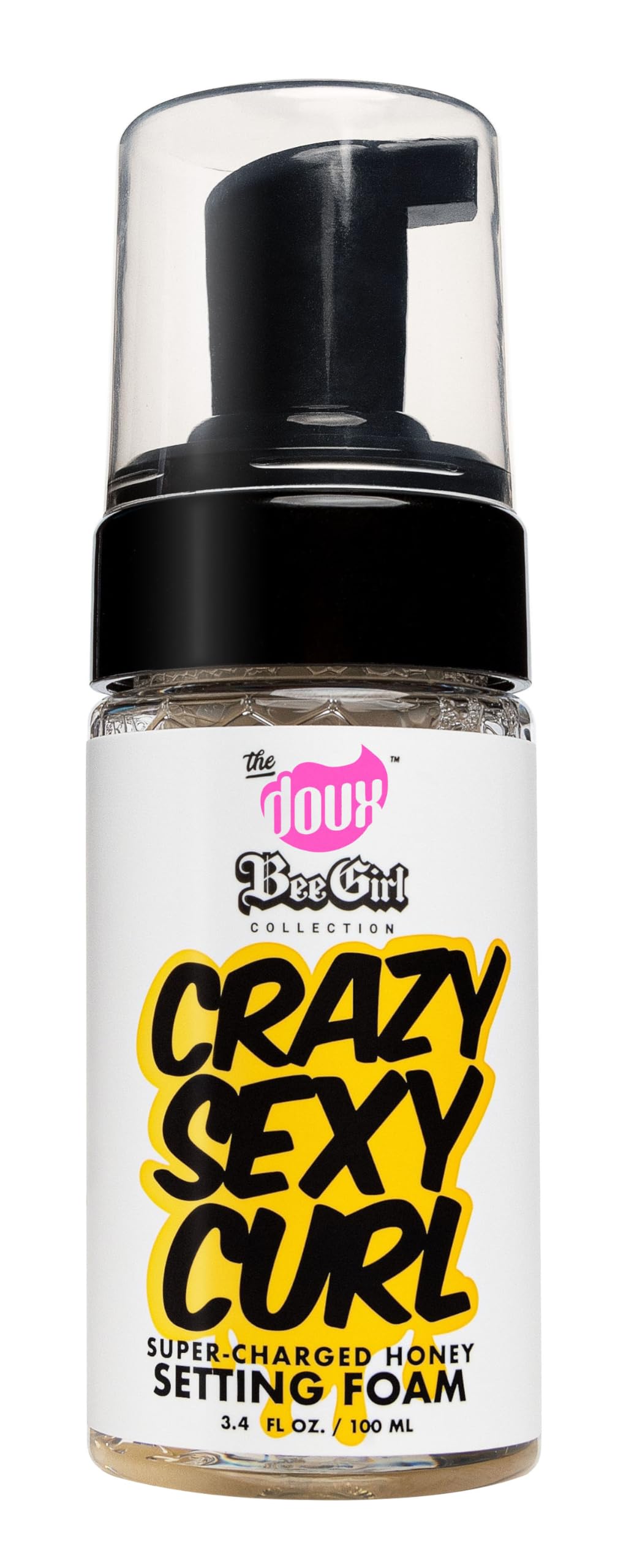 The Doux Crazy Sexy Curl Setting Foam 3.4 Fl Oz (Pack of 1), Gold