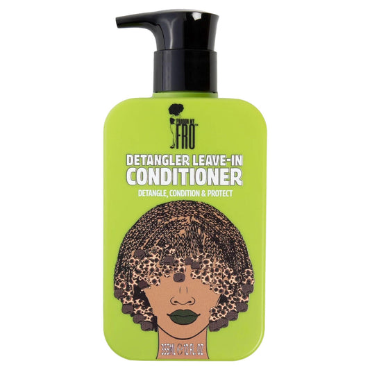 Pardon My Fro Detangler Leave In Conditioner - Moisturizing, Nourishing - for Textured Curly Hair - 12 fl oz