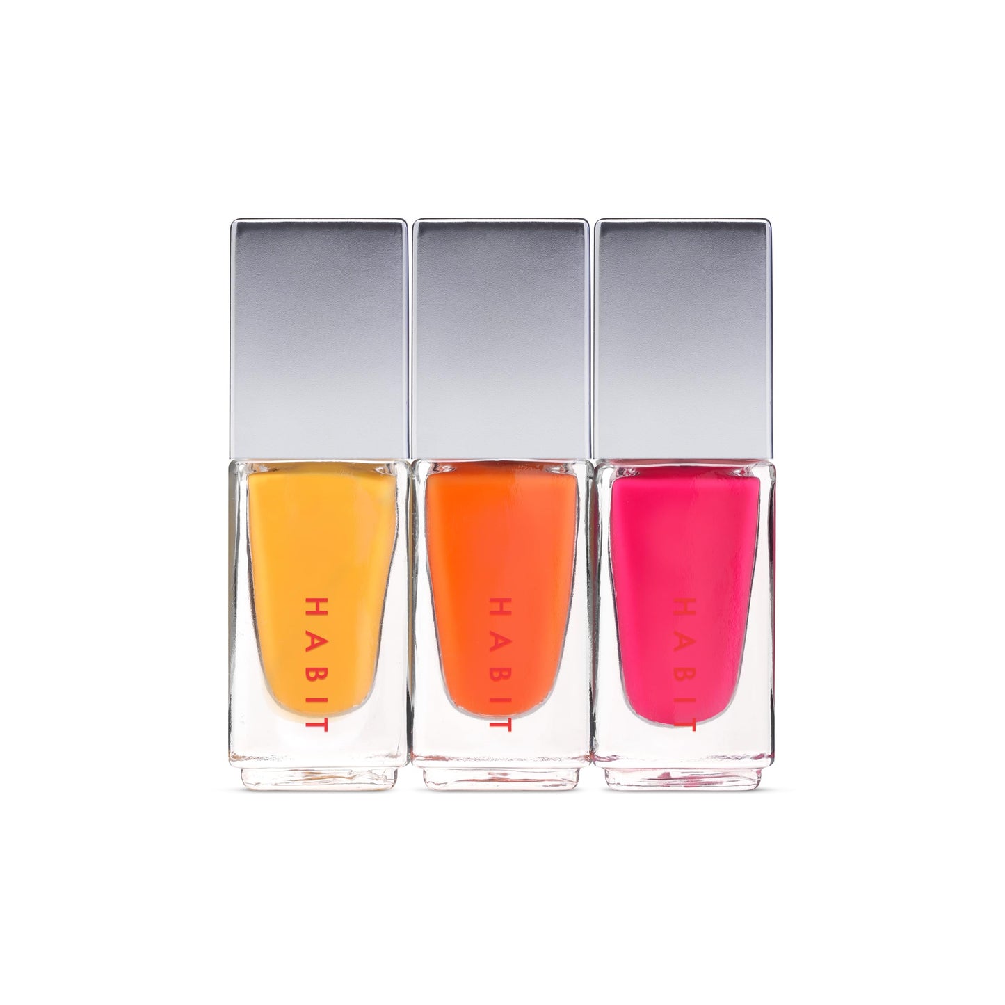 Habit Cosmetics | Vegan, Toxin-Free & Sustainably Packaged Mini Nail Polish Trio - Baby Trio - 0.3 oz (Bahama Mami)