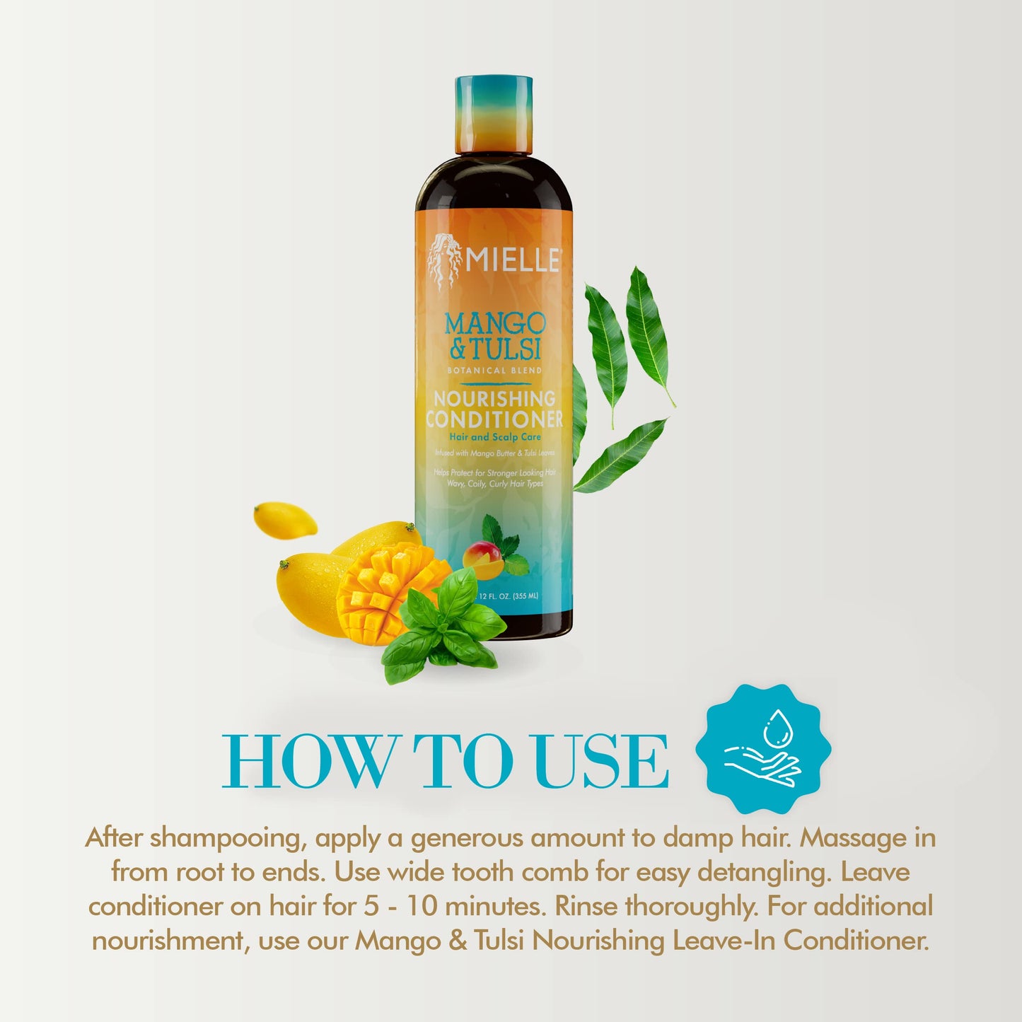 Mielle Organics Mango & Tulsi Nourishing Conditioner