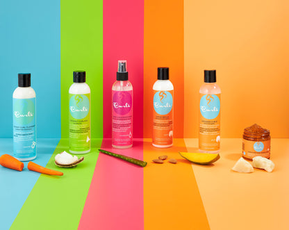 Curls Crème Brule Whipped Sculpting Cream - Dry, Wavy, Curly, and Textured Hair - Fights Frizz and Defines Refresh and Rehydrate, 8oz